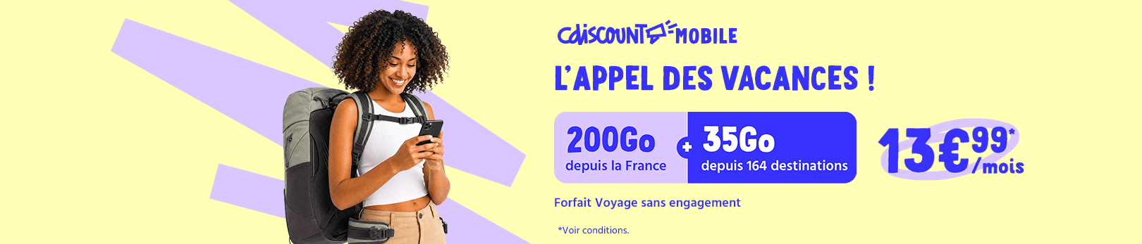 Forfait VOYAGE 200GO 5G