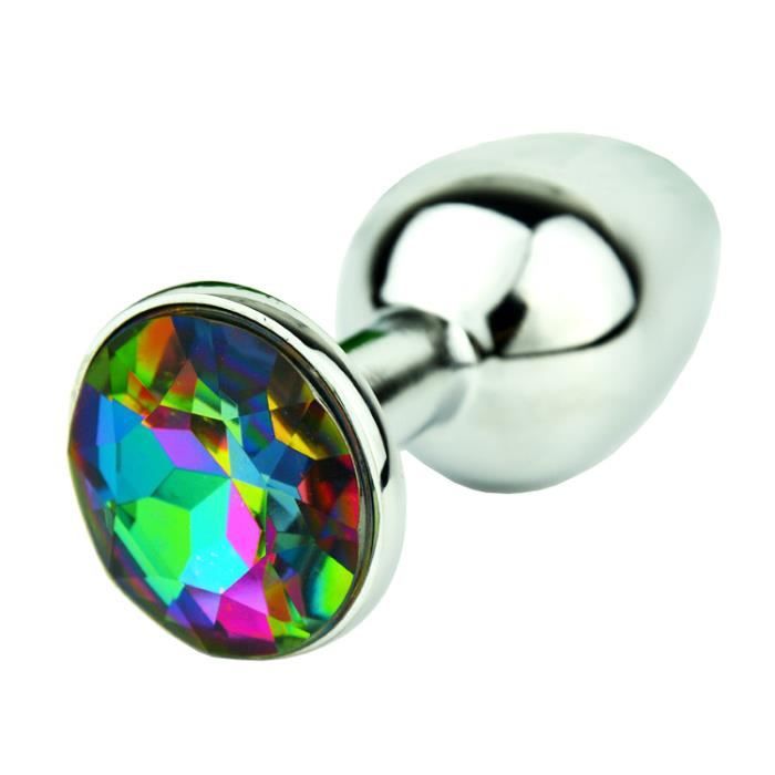 Multicolor Petite Taille Butt Plug Anal Bijoux En Acier Inoxydable