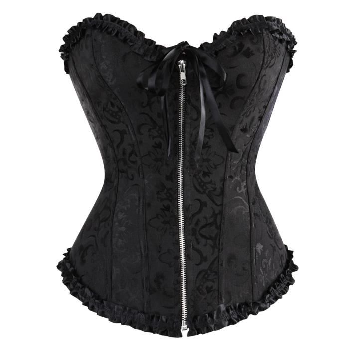Bustier Femme Corset Sexy Lacets Pour Femmes Bustier Corset Entra Neur De Taille Lingerie