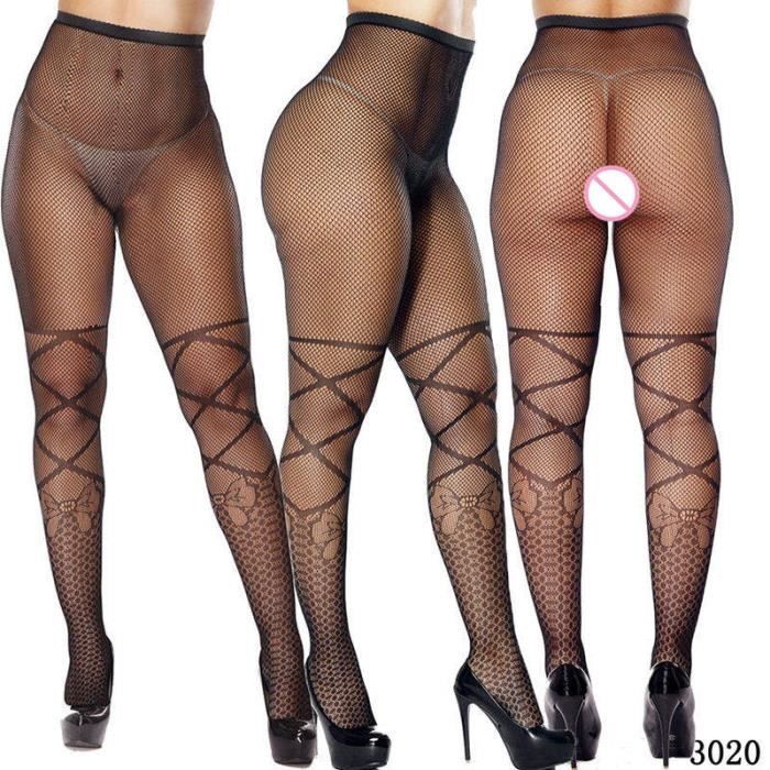 Collant 2 paires lot Body grande taille Sexy Lingerie femme érotique