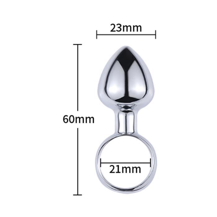 Sextoy Jouets Sexuels Anaux En Acier Inoxydable M Tal Godemichet Anal