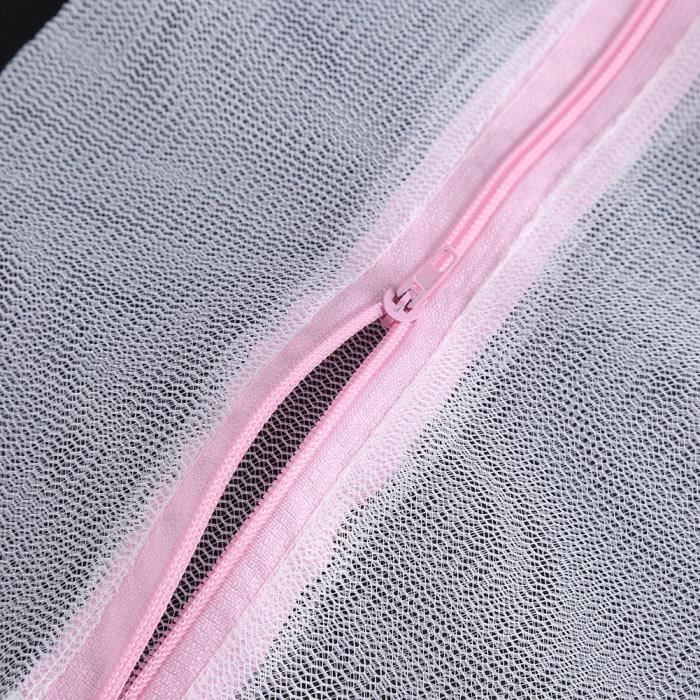 KEENSO Sac à linge Lingerie zippée Sac à laver Machine à laver Maille Vêtements Chaussettes