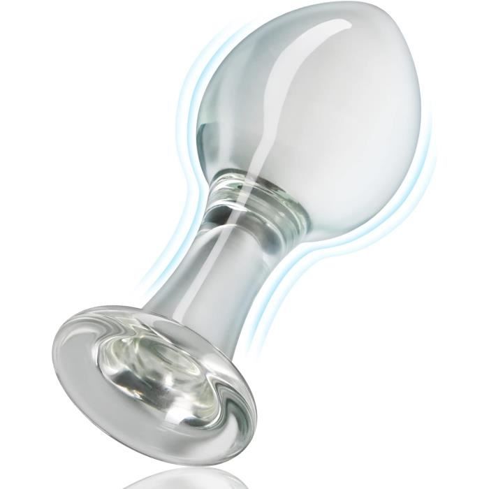 Gode En Verre Buttplug Trainer Stimulateur Du Point G Plug Anal Avec C Ne De Choc En Verre
