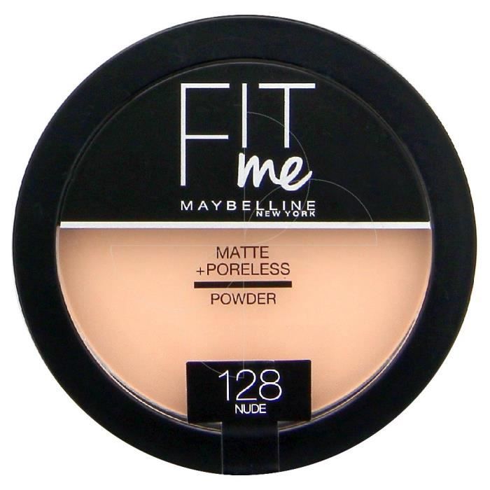 Gemey Maybelline Fit Me Poudre Compacte Mat Nude G