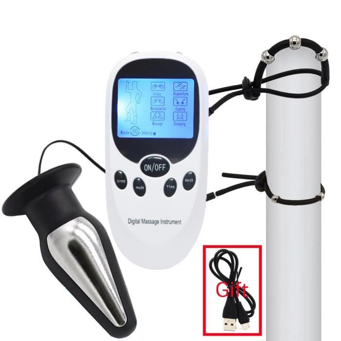 Plug Anal Impulsions Lectro Chocs Stimulation Lectrique Du P Nis
