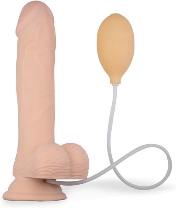 Gros gode éjaculateur extra long avec testicules gode vaginal ou anal