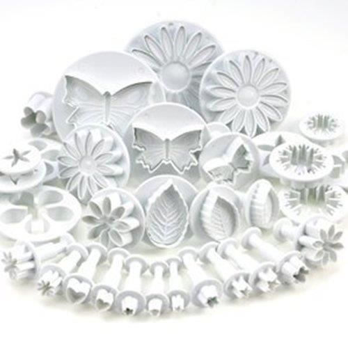 Ensemble de 53 ustensiles moule pour emporte-pièces décoration de gâteau avec diverses formes