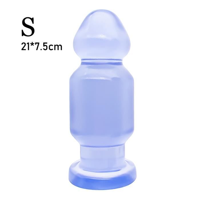 Godemichet Anal Surdimensionné pour Homme et Femme Jouets Sexuels