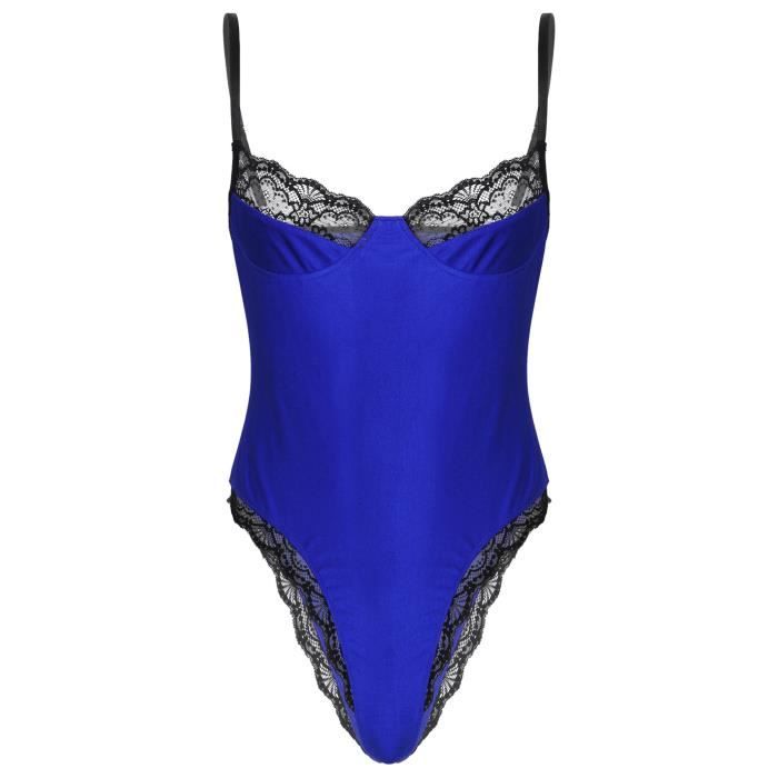 Iixpin Body String Homme Sissy Lingerie Sexy Dentelle Bodysuit