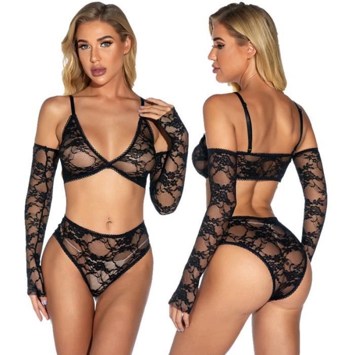 Dentelle Voir Travers La Culotte De Lingerie Rotique Ensemble De