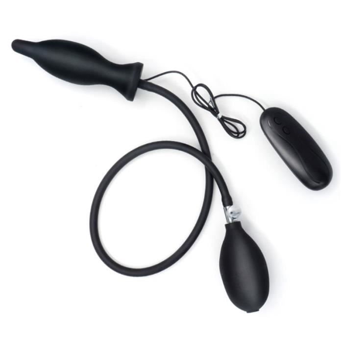 Plug Anal Gonflable Super Grand Pompe Gode Norme Dilatateur Anal