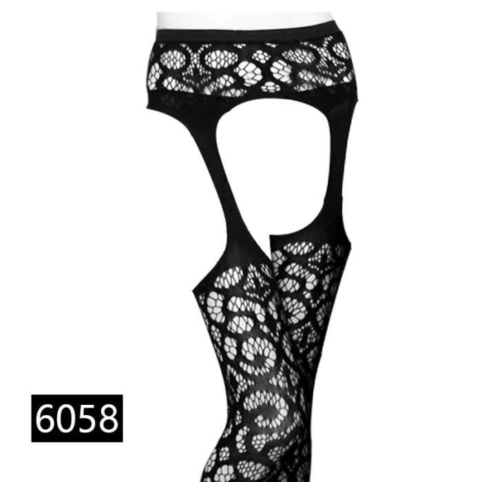 Collant Bas Lastiques Rayures Pour Femmes Lingerie Multi Style Sexy