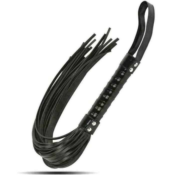 MAVURA Fouet Érotique Flogger Erotic SM BDSM Cuir Flogger Sex Whip Suede Crop Sex Toy Cosplay