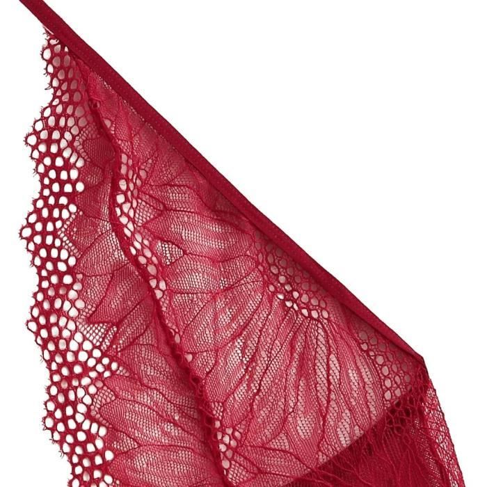 Nouveau Femmes Lingerie Dentelle Teddy Profond V Cou Dos Nu Body Babydoll Sous V Tements L