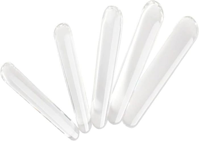 Godemich Plug Gode Anal Gode Plug Anal En Verre Longueur Environ