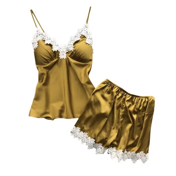 Femmes Sexy Dentelle Lingerie V Tements De Nuit Sous V Tements Babydoll