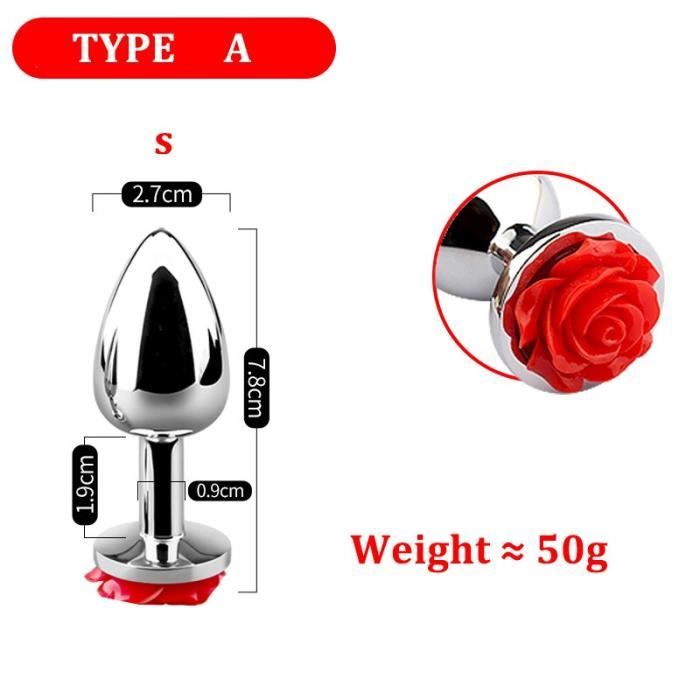 Jiuuuy Plug Anal En M Tal En Acier Inoxydable Jouets Sexuels Pour