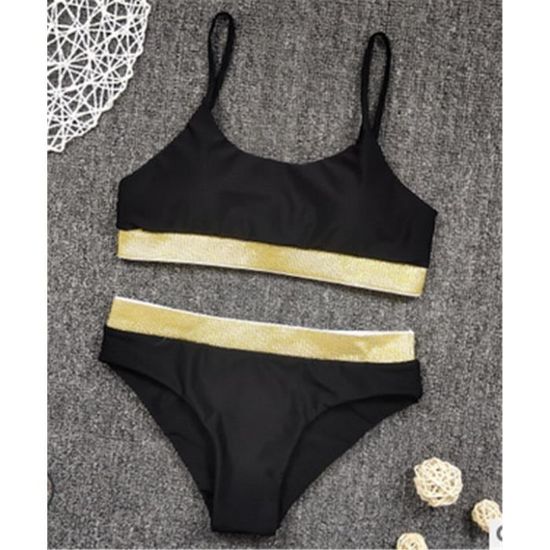Bikini Sexy Paillettes Et Cristaux Pour Femmes Maillot De Bain
