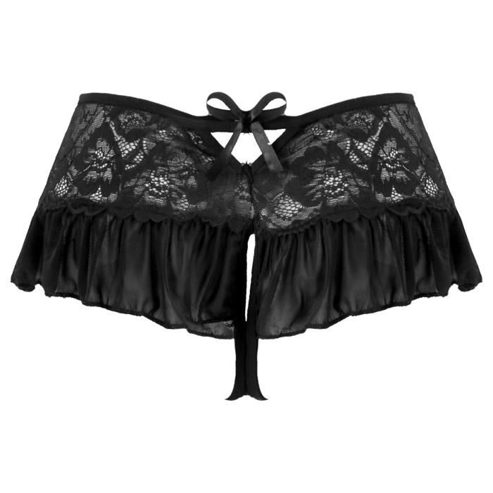 Iiniim String Ouvert Coquin Femme Taille Basse T Back Slip Transparent Lingerie Sous V Tements