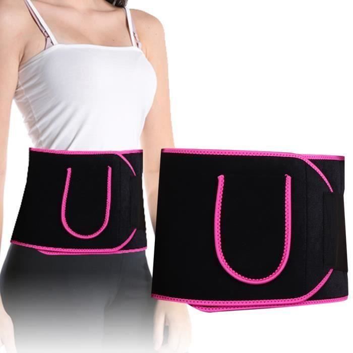 Waist Trainer Belt Multi-Functional Women Waist Slimming Sueating Waist Ceinture de protection (L 23 x 117cm)