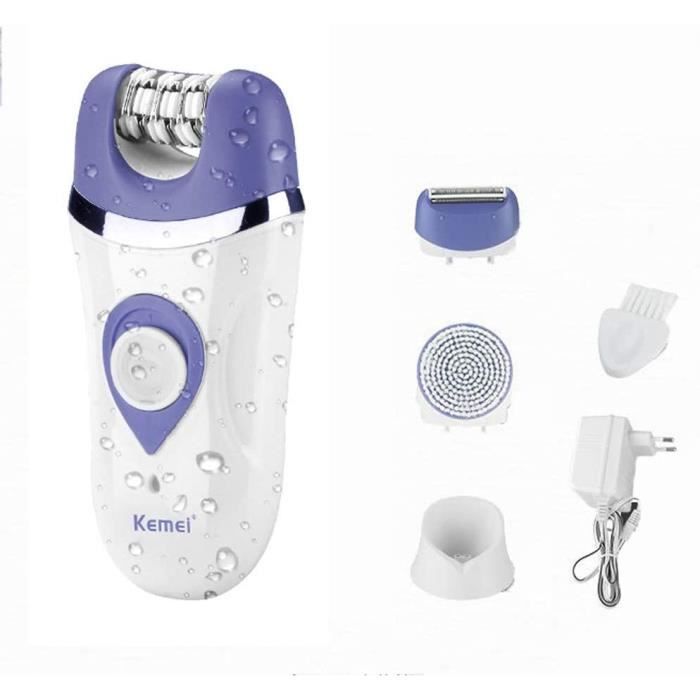 Epilateur Rasoir Electrique Femme Tondeuse Bikini En Rechargeables Pilateur Sans Fil Pour