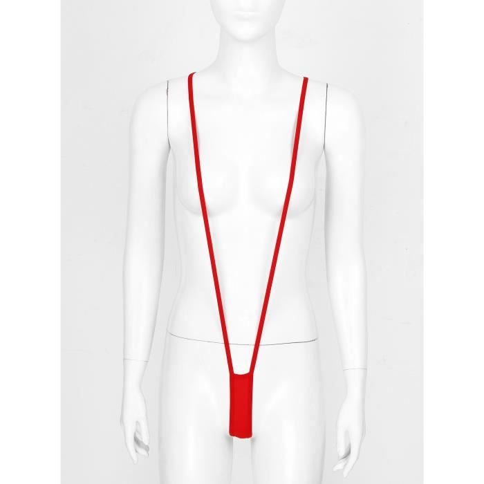 Bikini Rouge Yizyif Micro Bikini Sexy Femme Ficelle Body String