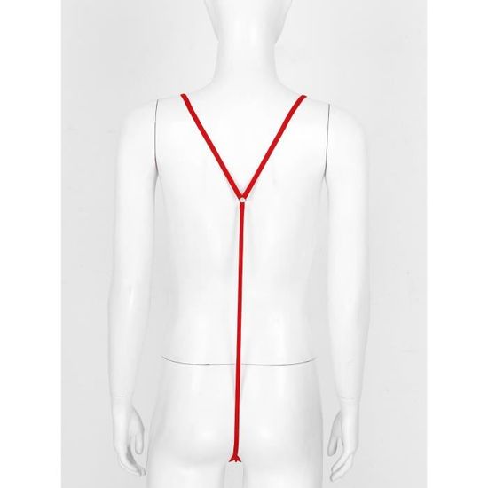 Bikini Rouge Yizyif Micro Bikini Sexy Femme Ficelle Body String