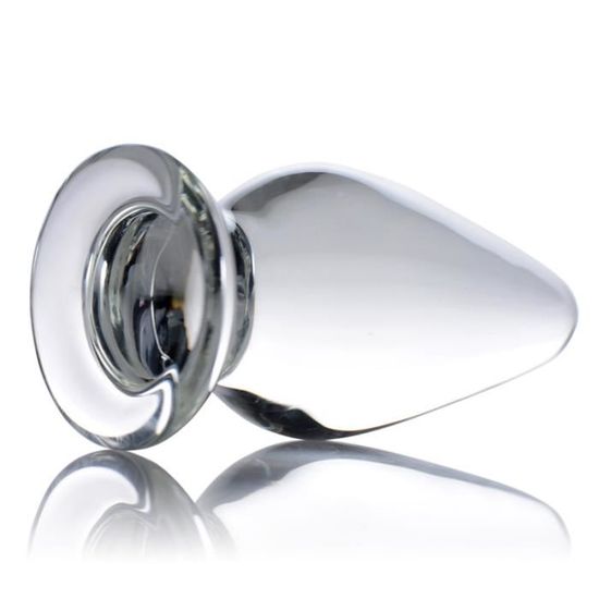 Sextoy Norme Plug Anal En Verre Cristal Jouets Sexuels Pour Femme