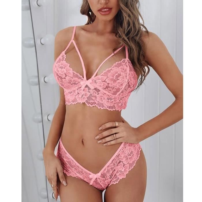Ensemble De Sous V Tements En Dentelle Femmes Plus La Taille Lingerie