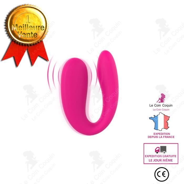Lcc U Forme Gode Vibrateur Clitoris Stimulation Forte Orgasme Vaginal Anal Vibrateurs