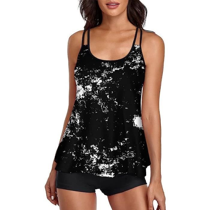 Maillot De Bain Pi Ces Femme Tankini Ensembles Maillots Push Up Bikini Set Imprim Sans