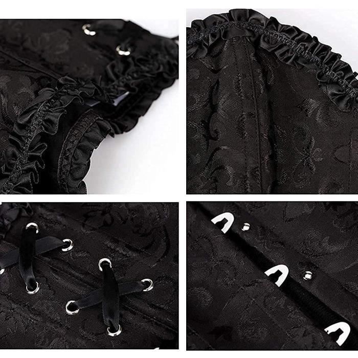 Femme Corset Grande Taille Lingerie Ventre Plat Corset Serr