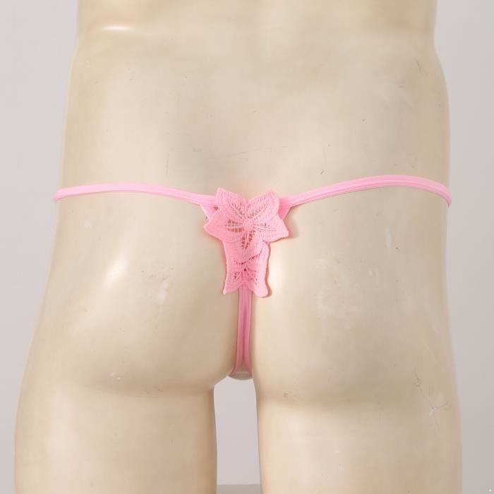 Iixpin Micro String Homme Sexy Sissy Tanga Bikini Thong T Back G String