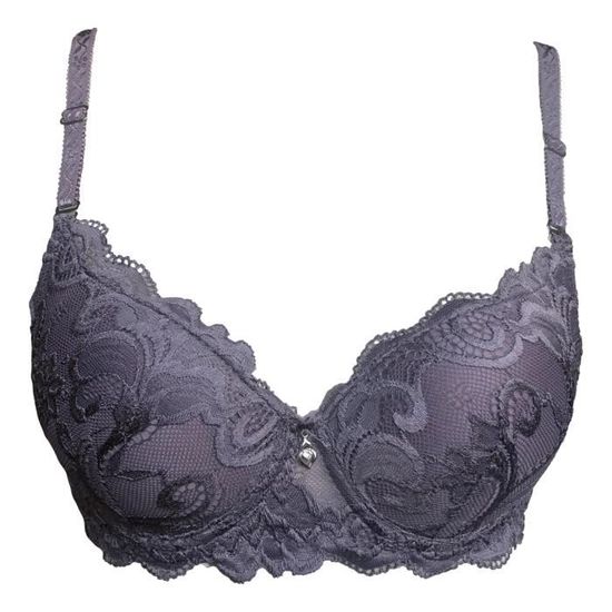 Soutien Gorge Push Up Dentelle Violet A Lingerie Femme Petite Taille