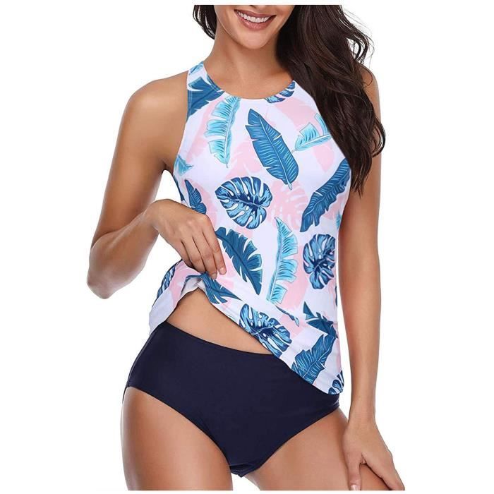 Maillot De Bain Mode Femmes Imprimé Bikini Push Up Rembourré Beachwear