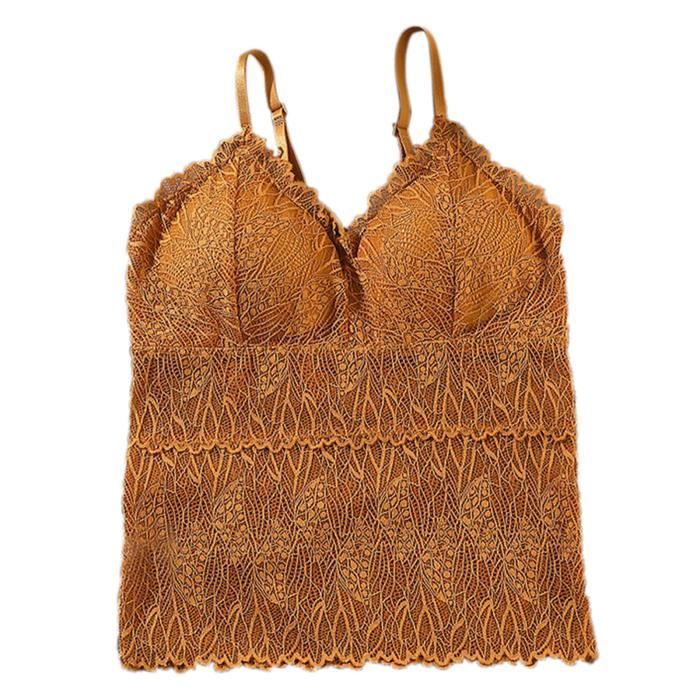 Femmes Sexy Lingerie Dentelle Poitrine Tube Top Beaut Dos Soutien