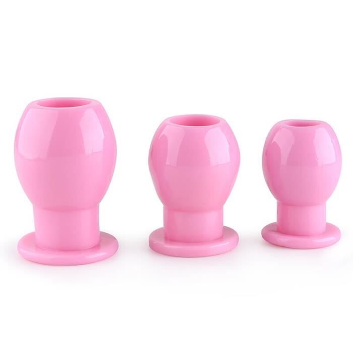 Pink Lavement Creux Plug Anal Vagin Sp Culum Bout Bout Expansion