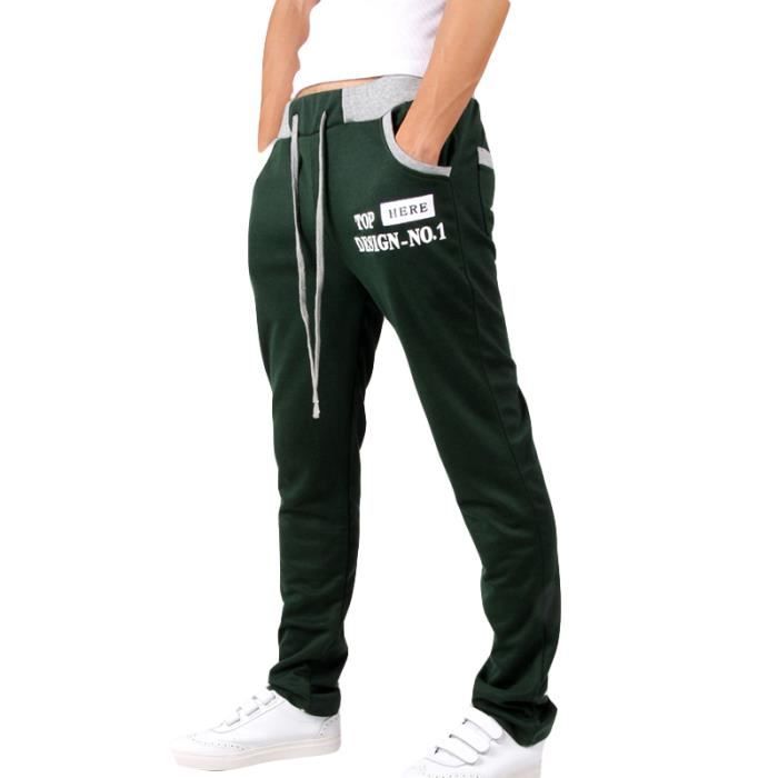 Pantalon Homme de jogging imprimé Pantalon Hommes classique
