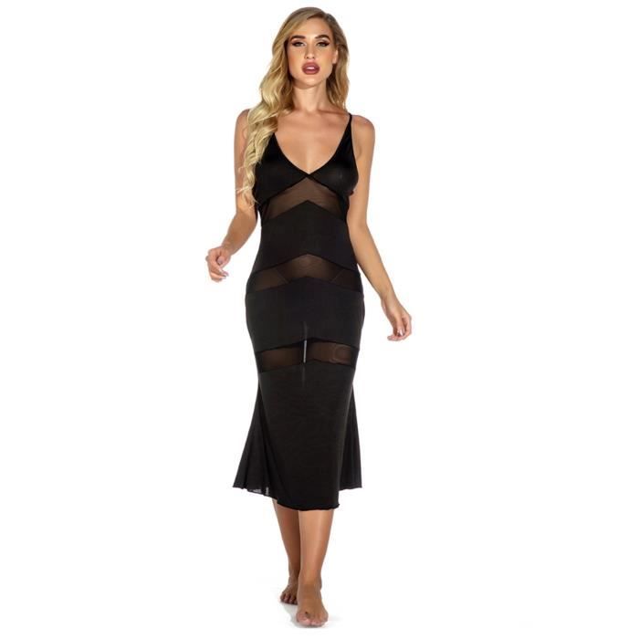 Femmes Sexy Splice Soutien Gorge Sans Fil Lingerie Dos Nu Pyjama