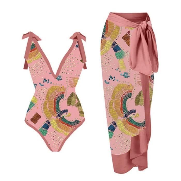Maillot De Bain Une Pi Ce Bikini Maxi Robe Deux Pi Ces En Mousseline