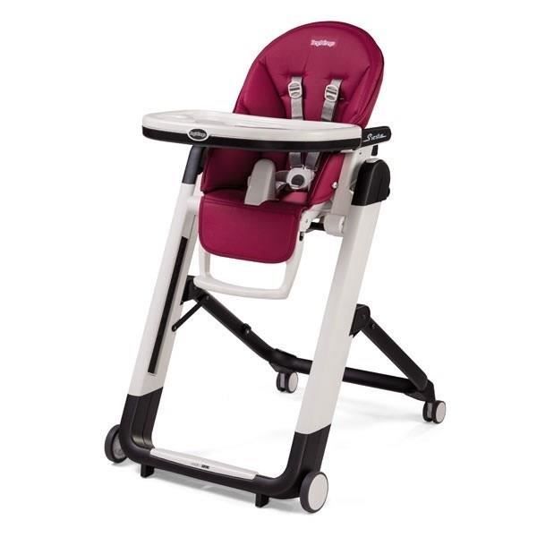 PEG PEREGO Chaise Haute Siesta - Coloris Fushia
