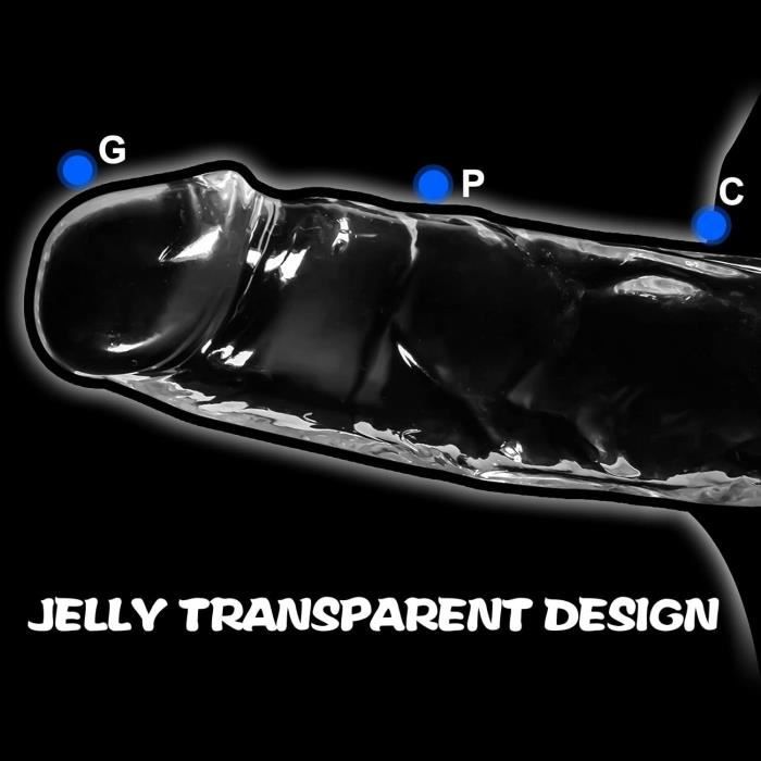 Gode R Aliste P Nis Dildo Godemichet Avec Gland Veines Testicules Et