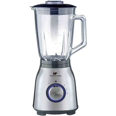 Blender CONTINENTAL EDISON CEBL1000IN Inox 1000W - Bol en verre 1.5L