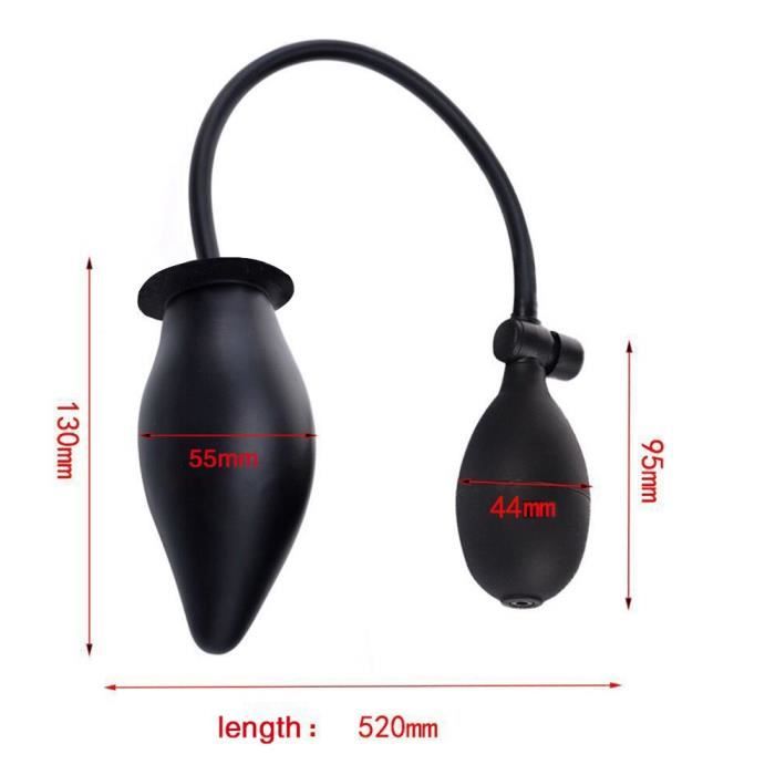 Énorme godemiché Anal gonflable pour hommes et femmes Plug extensibles