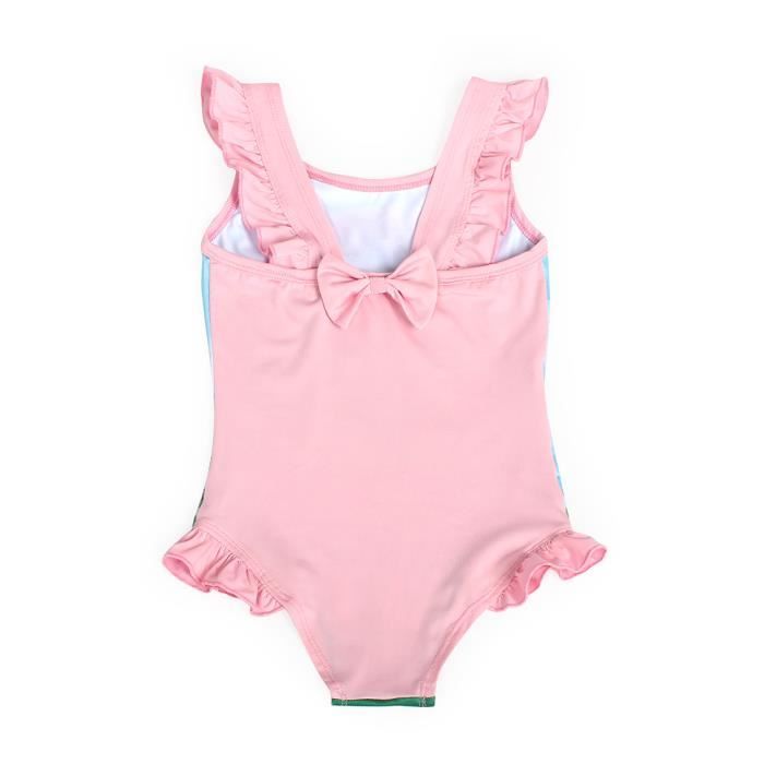 Amzbarley Licorne Maillot De Bain Fille Enfant Bikini Une Pi Ce Maillots Tenue De Plage T