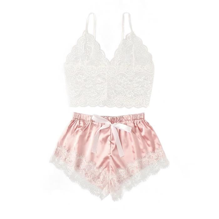 Femmes Lingerie Corset Dentelle À Armatures Racy Mousseline Vêtements