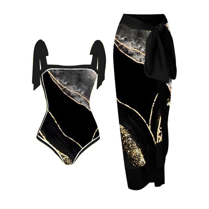 Maillot De Bain Une Pi Ce Bikini Maxi Robe Deux Pi Ces En Mousseline