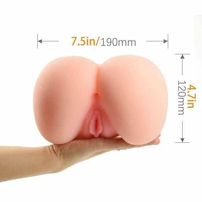 Sex Toys Pour Hommes 3D Réaliste Silicone Sexe Cul Vagin Anal Chatte