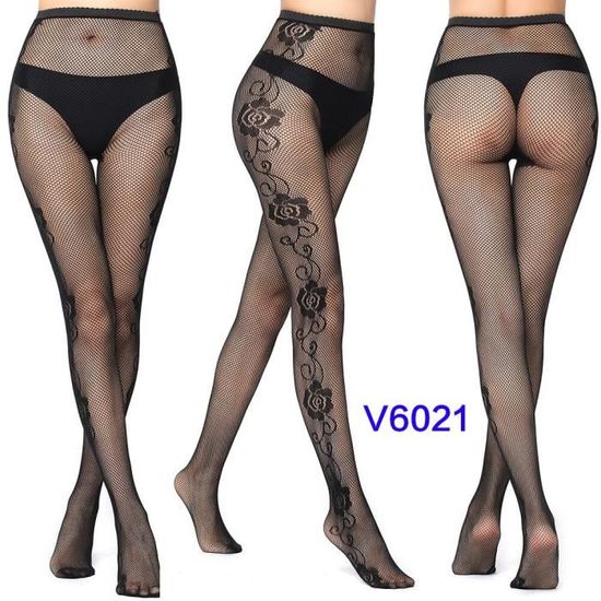 Bas En R Sille Pour Femmes Lingerie Sexy Tissage Jacquard Ultra