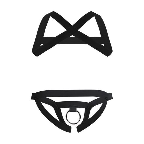 Iixpin Body String Homme Sexy Harnais Ouvert Bandage Lingerie Muscle
